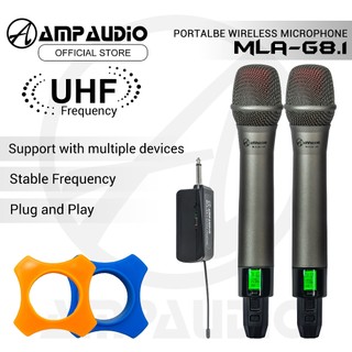 AmpAudio Professional Universal UHF Wireless Microphone G-Series