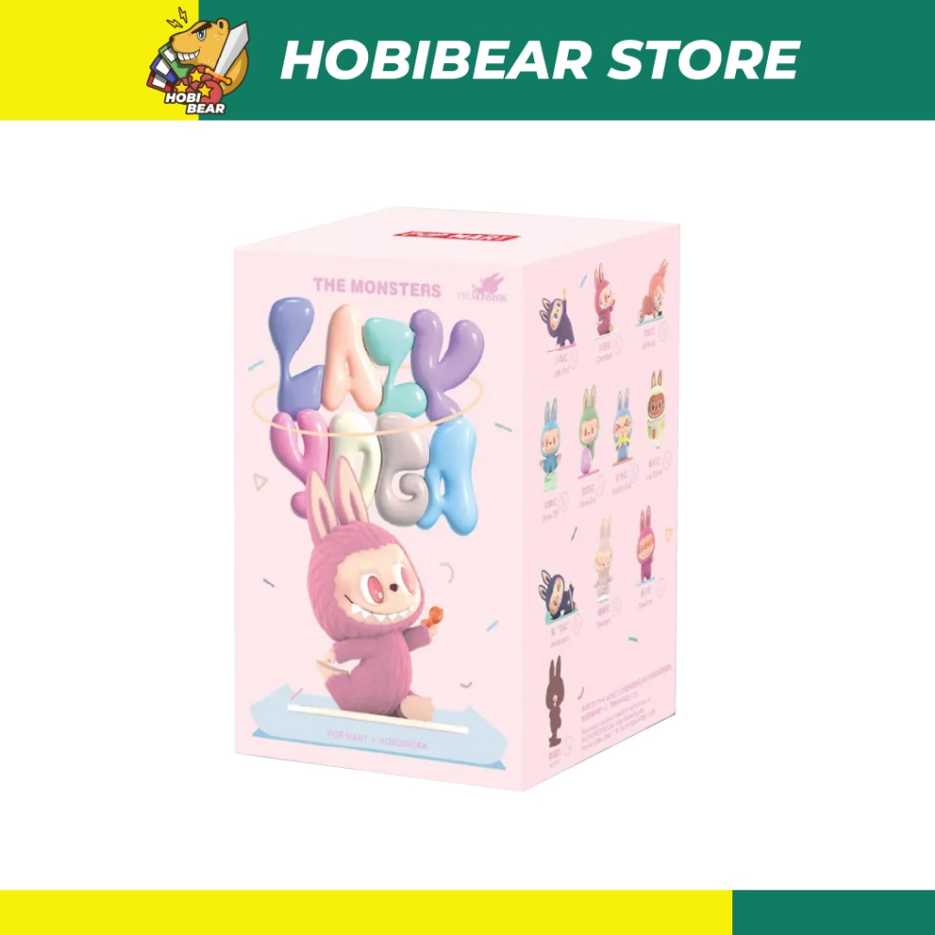 POP MART The Monsters Lazy Yoga Series Figures Blind Box 泡特 Series Box