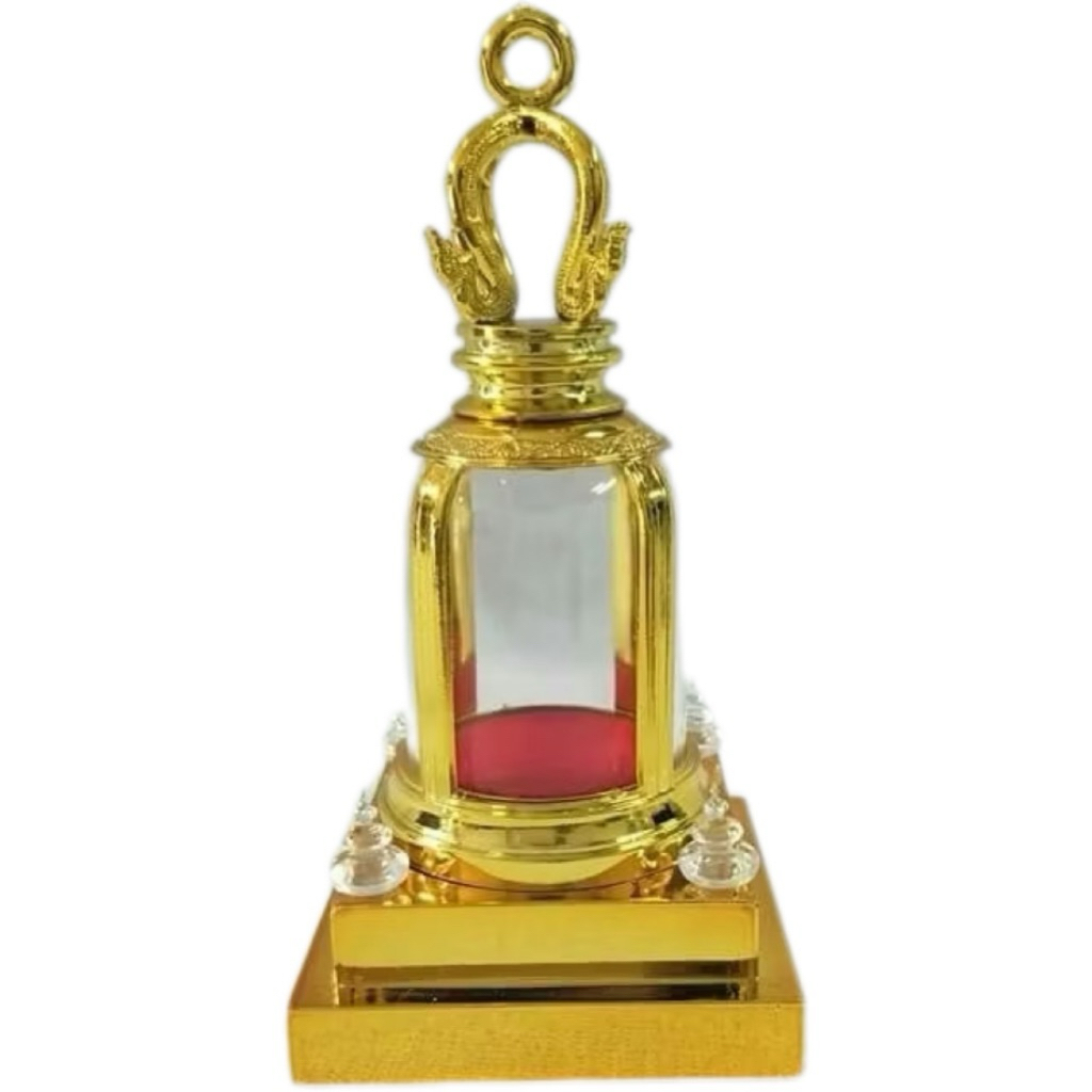 T Amulets ขนาดเล็ก Golden Body พระพุทธรูปฐานประณีตใส่รถ/ใส่ในร่ม Amulets Amulets พระพุทธรูป Fra