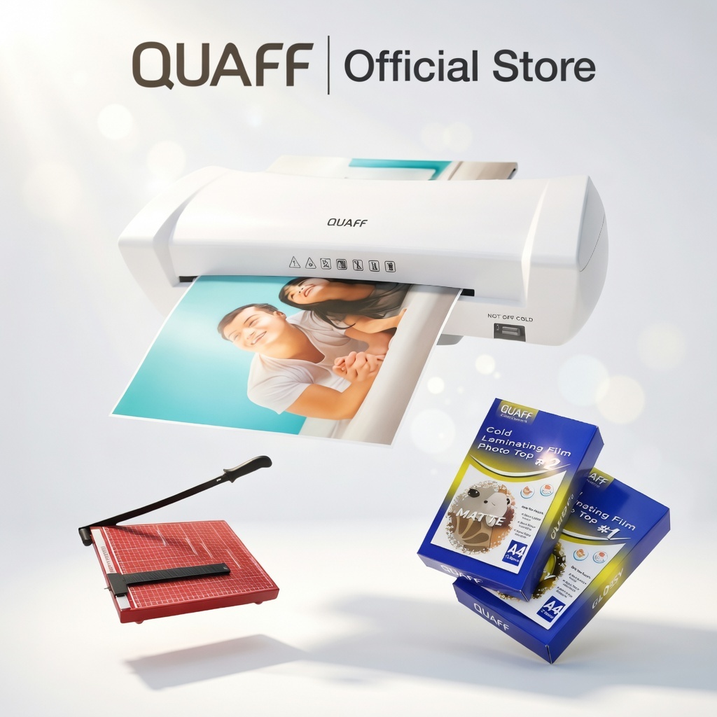 QUAFF SL200 เครื่องเคลือบบัตรลามิเนต SL299 A4 & ปรับปรุงคุณภาพภาพ