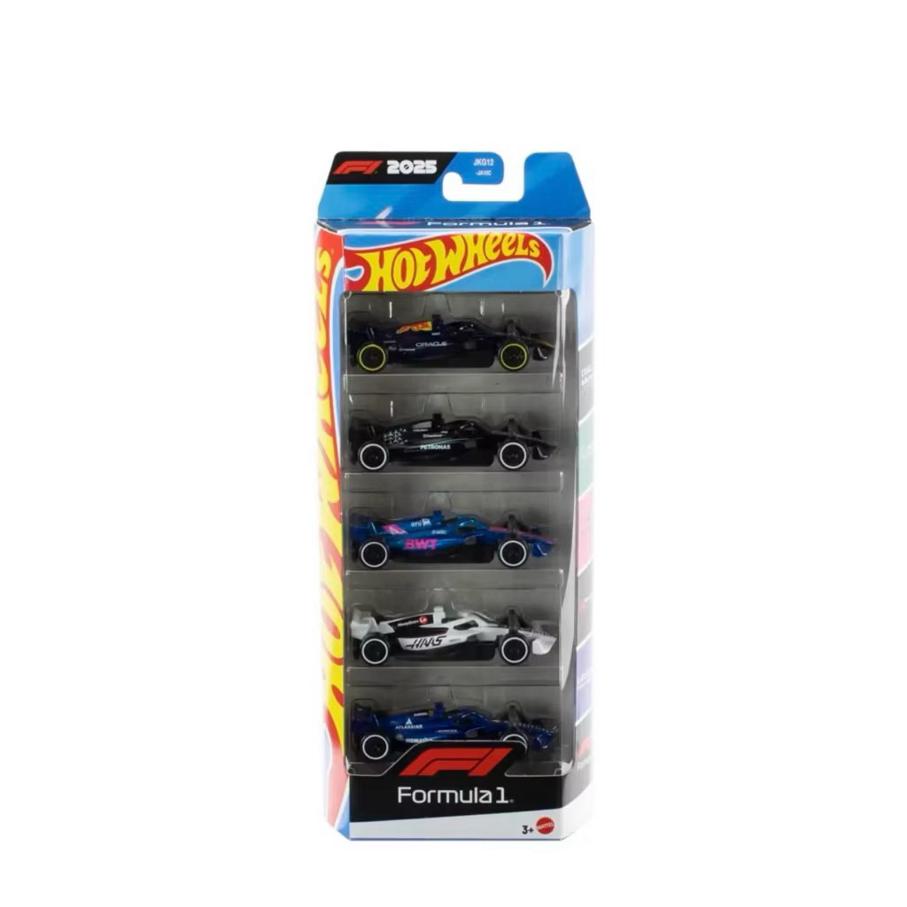 Hotwheels F1 5pack 2025 Petronas RedBull