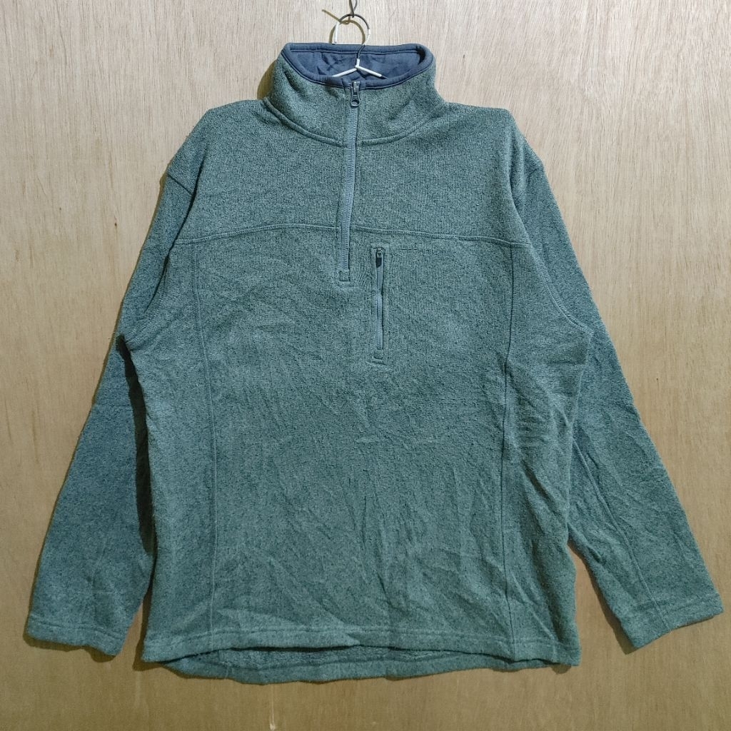 TECHNICALS Outdoor Fleece Quarter Zip Jacket / Sweater Grey (p23.5) ∆7