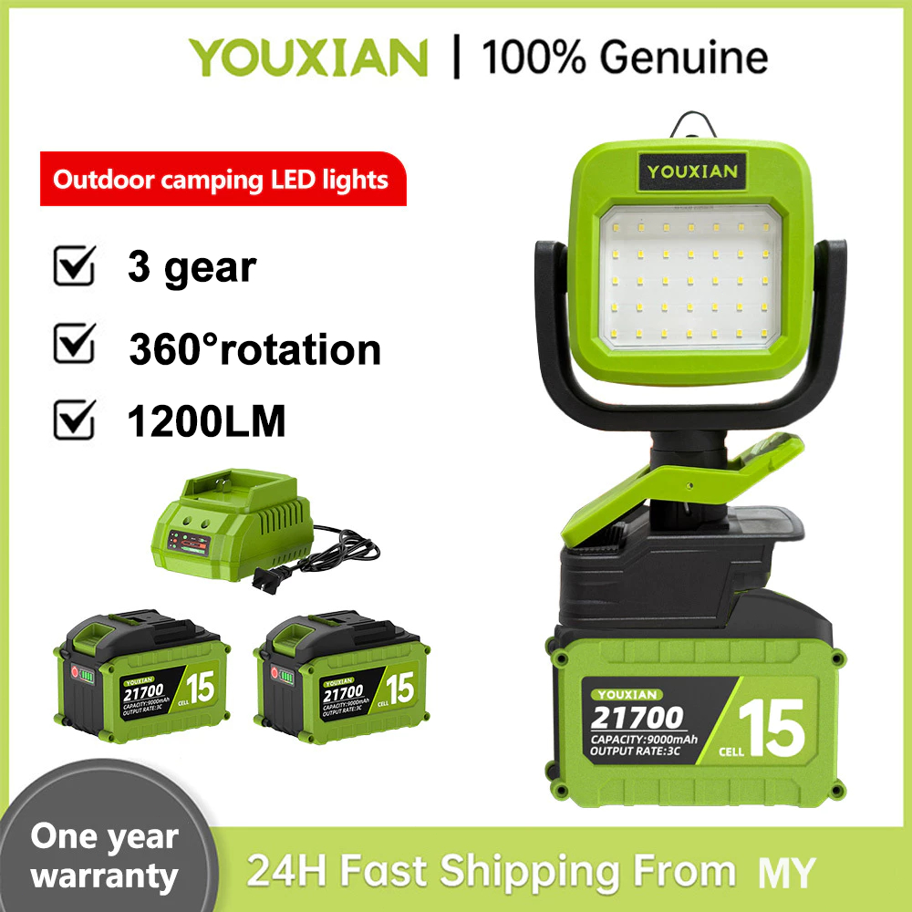 YOUXIAN การปรับความสว่าง 3 ระดับ ไฟ LED แขวนได้ โคมไฟตั้งแคมป์ LED แบบพกพาสําหรับแสงในบ้านและกลางแจ้