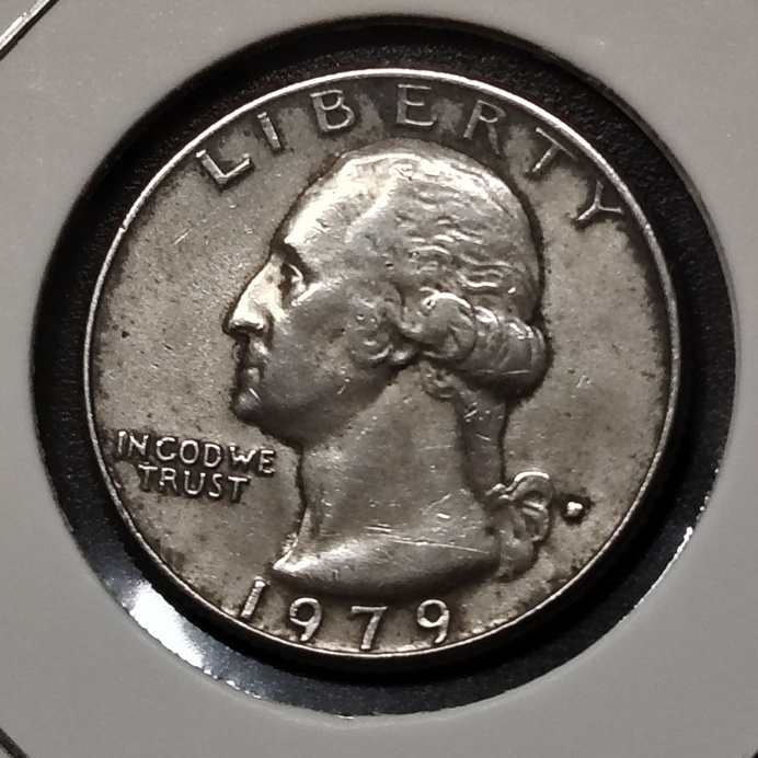 US Washington 1/4 Dollar 1979