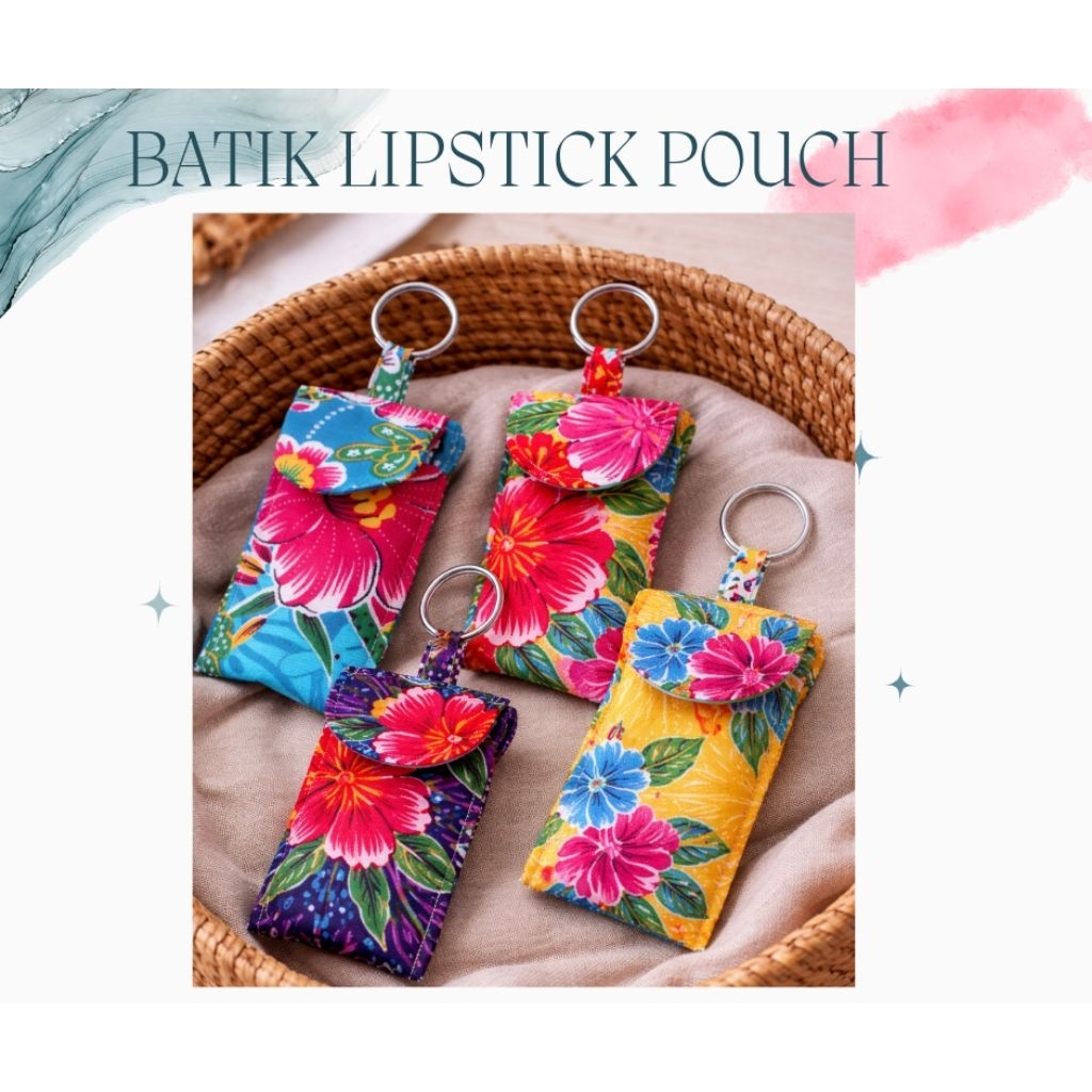 [DDD] BATIK LIPSTICK POUCH_HANDMADE IN