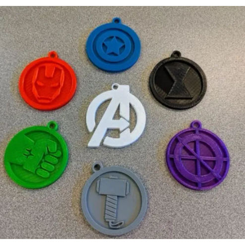 พวงกุญแจ โลโก้ AVENGERS