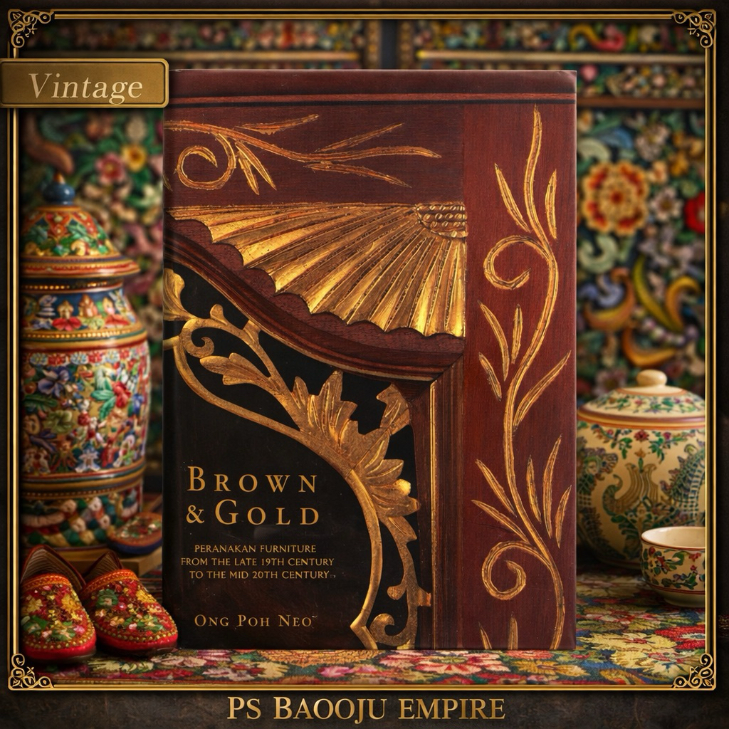 PeranakanBrown & Gold: เฟอร์นิเจอร์ Peranakan จากสายที่ 19th Century to the Mid 20th Century by Ong 