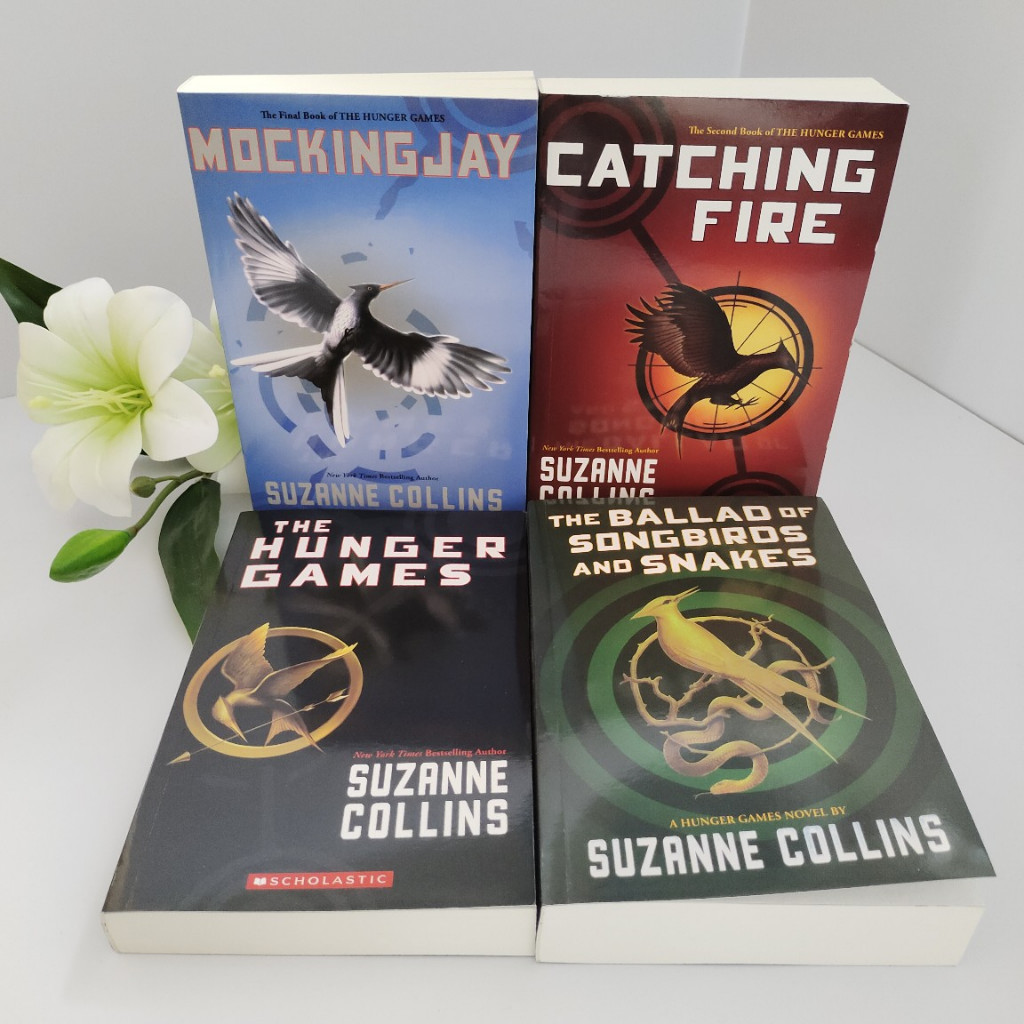 4 เล่ม The Hunger Games / Catching Fire /Mocking Jay/Ballad of Songbirds & Snakes