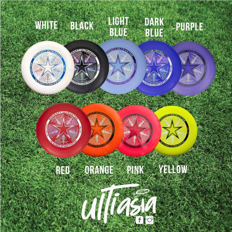DISCRAFT USA Official 175g Ultrastar Ultimate Frisbee Disc - เลือกสีของคุณ