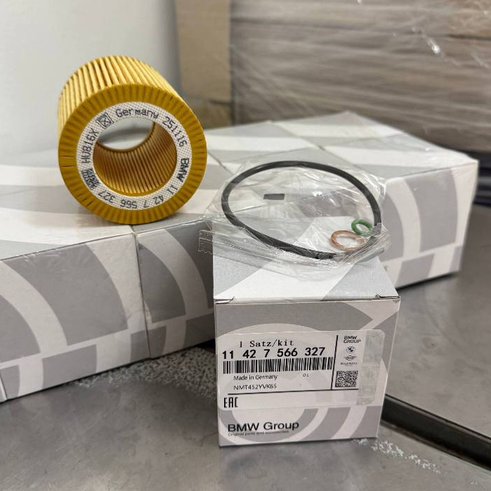 11427566327 11427953129 กรองน้ํามันเครื่อง BMW N52 N52N N53 N54 N55 E90 E91 F30 E60 E61 F10 X3 X5 X6