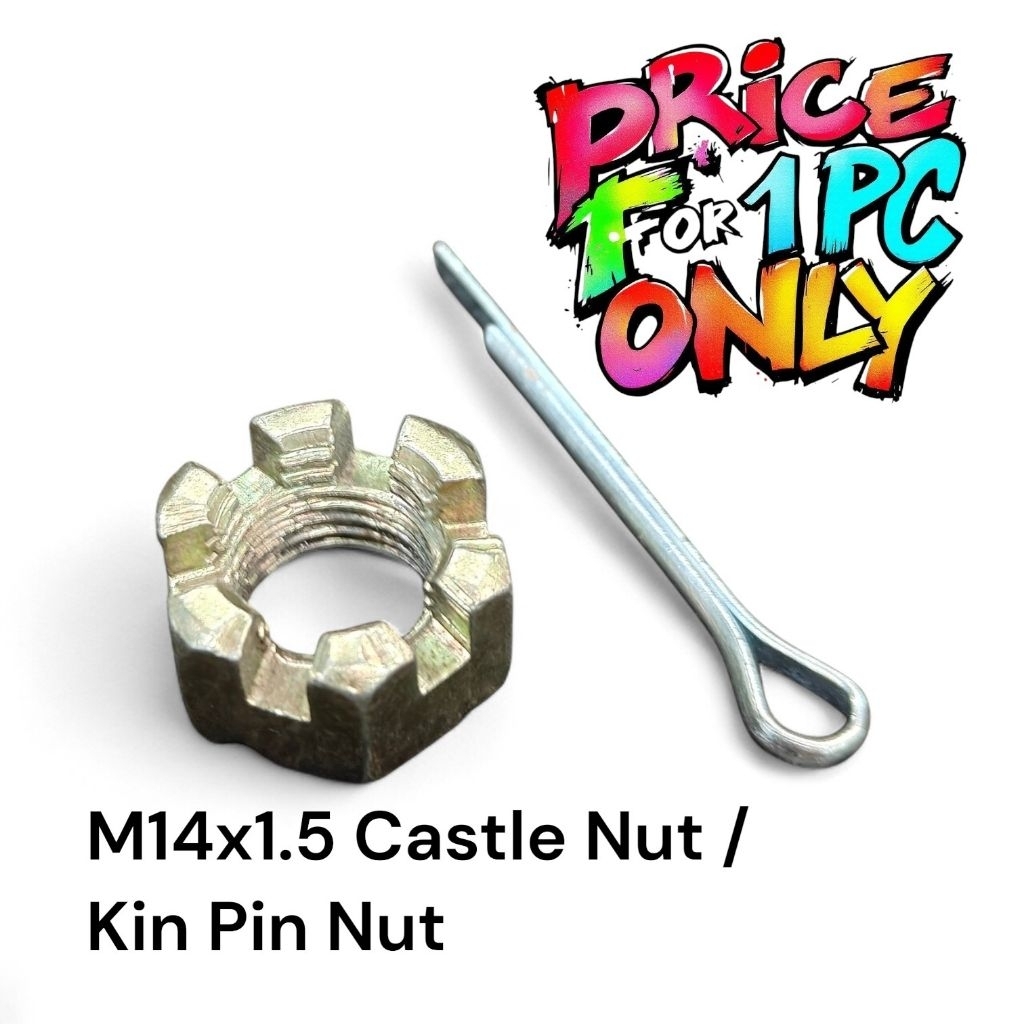 น็อตปราสาท M14x1.5 / น็อตคินพิน x 1 Pc 9465-4628