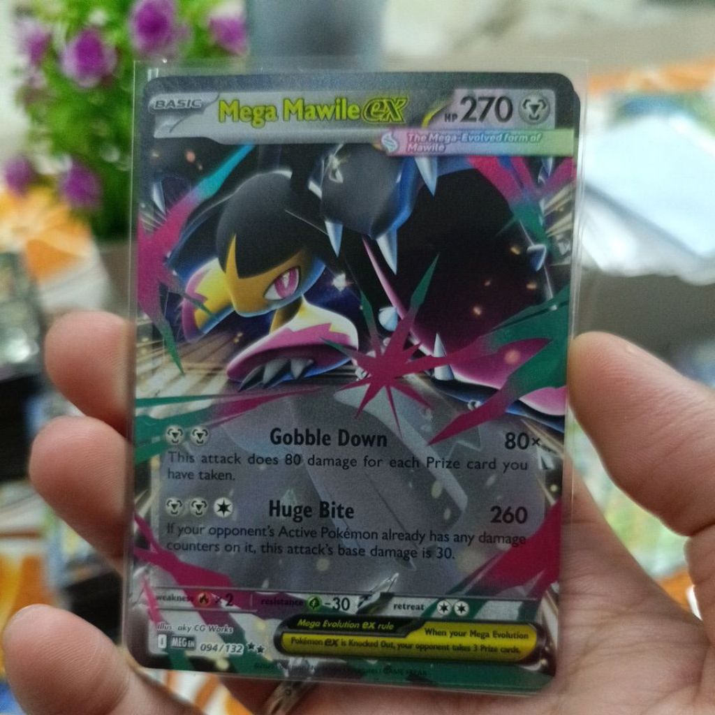 Pokemon TCG Mega Mawile Ex Mega Evolution