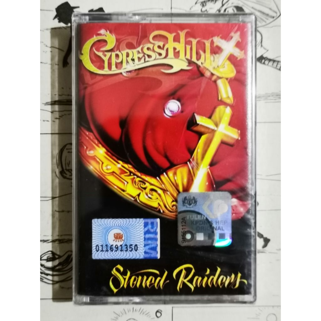 Cypress Hill Stone Raiders Cassette Sealed / เกษตร