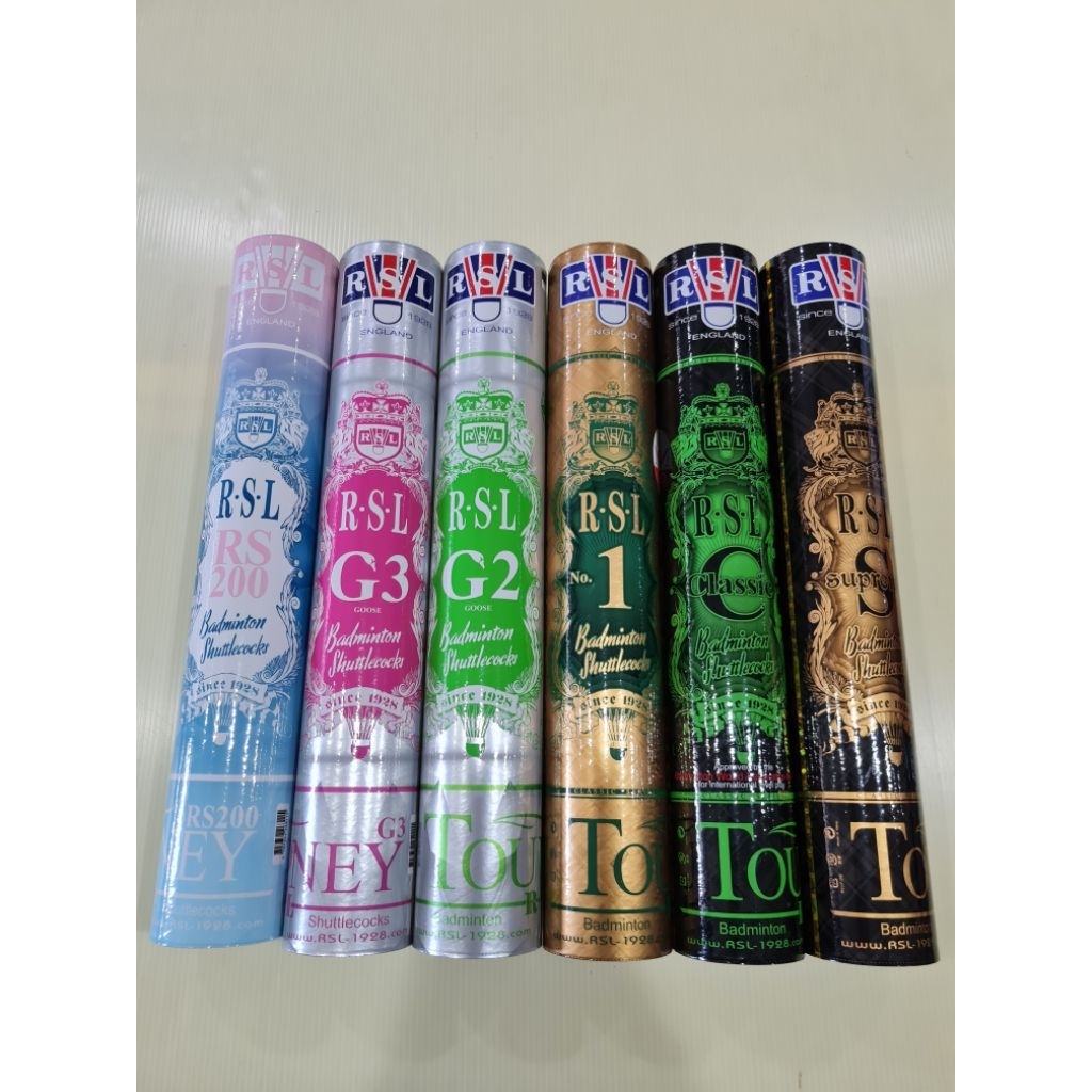 ลูกขนไก่ RSL RS200 / G3 / G2 / No.1 / Classic / Supreme