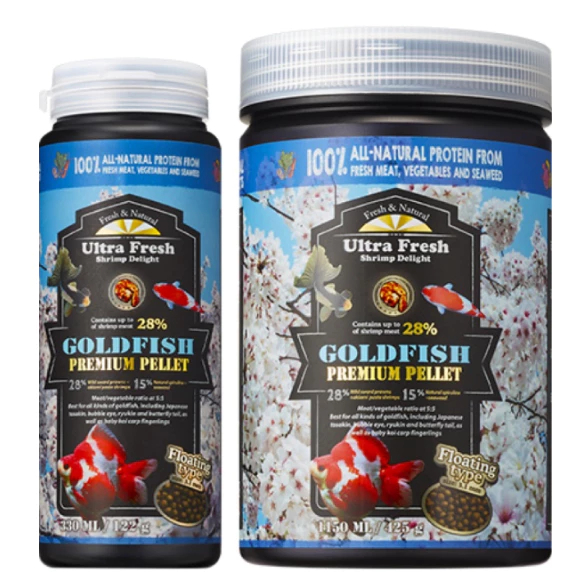 Azoo Ultra Fresh Goldfish อาหารปลาจม 122g