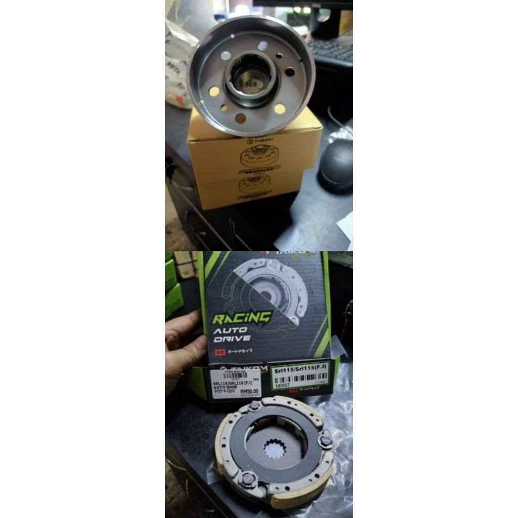 TAIKOM อัตโนมัติ CLUTCH SRL115 FI SRL115 INJECTION FI CLUTCH HOUSING SRL115 FI CLUTCH PLATE KLAC SRL