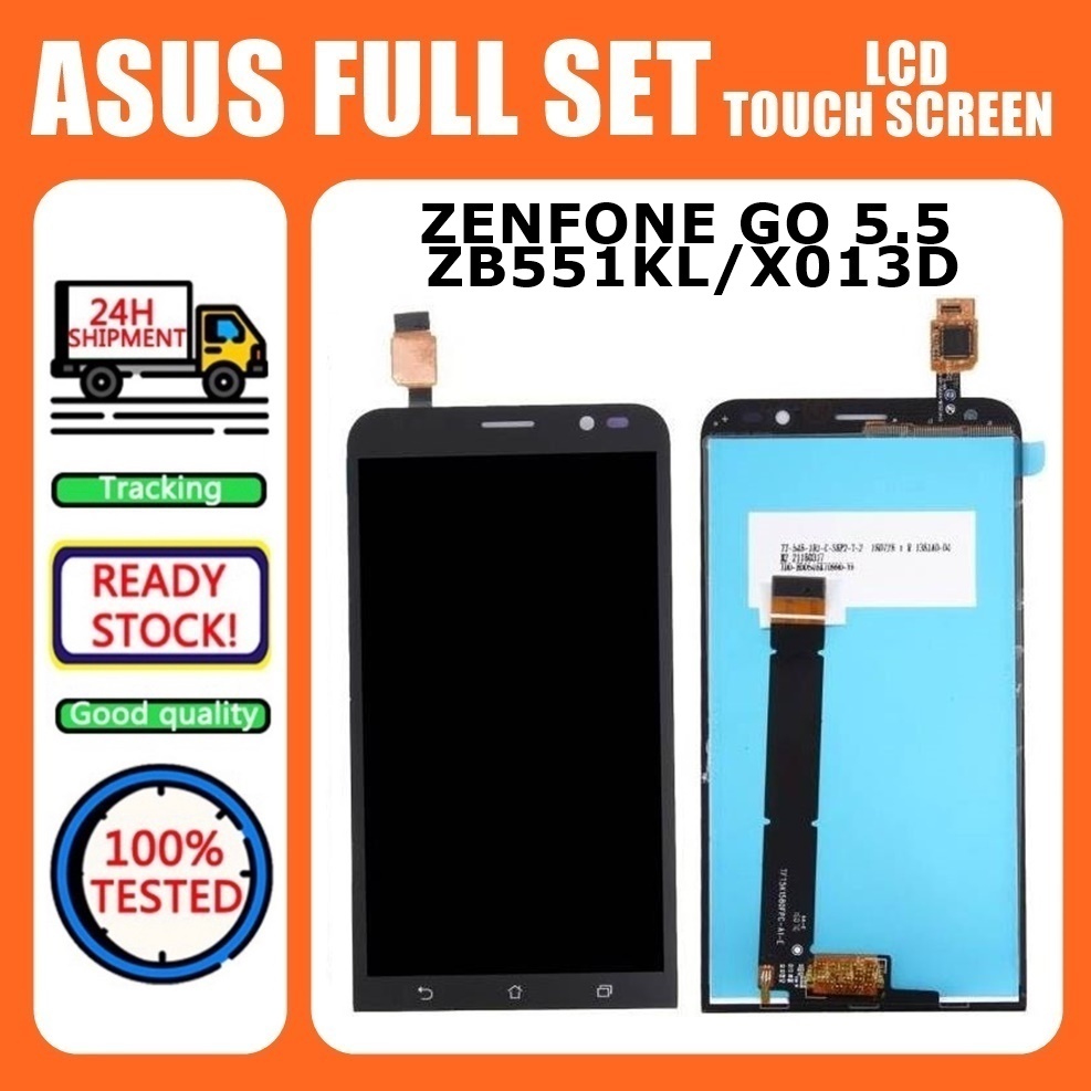 Asus Zenfone GO 5.5 ZB551KL X013D หน้าจอสัมผัส LCD ชุดเปลี่ยนหน้าจอ Digitizer อะไหล่