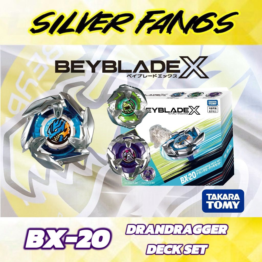 ชุดสํารับ Beyblade X TakaraTomy BX-20 Drandagger