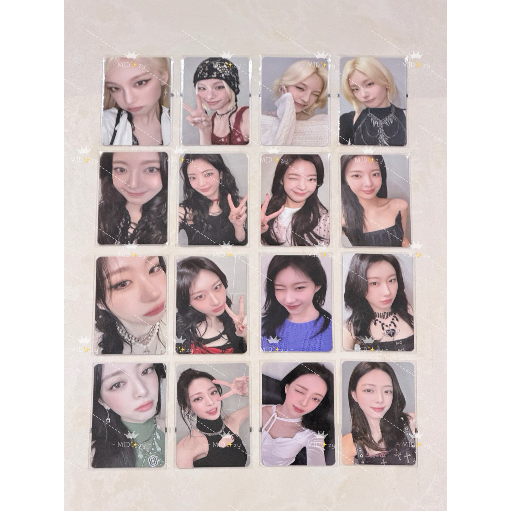 ITZY TUNNEL VISION OFFICIAL STARLIGHT PHOTOCARD