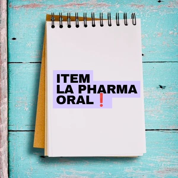 หนังสือ LA PHARM 0R4L ️ BACA RUJUKAN KLIK LINK ! หนังสือ LA PHARM 0R4L ️