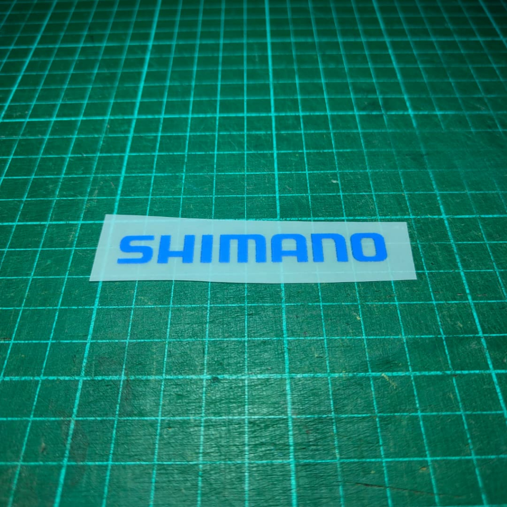 SHIMANO DTF Sticker Iron On / Heatpress Baju