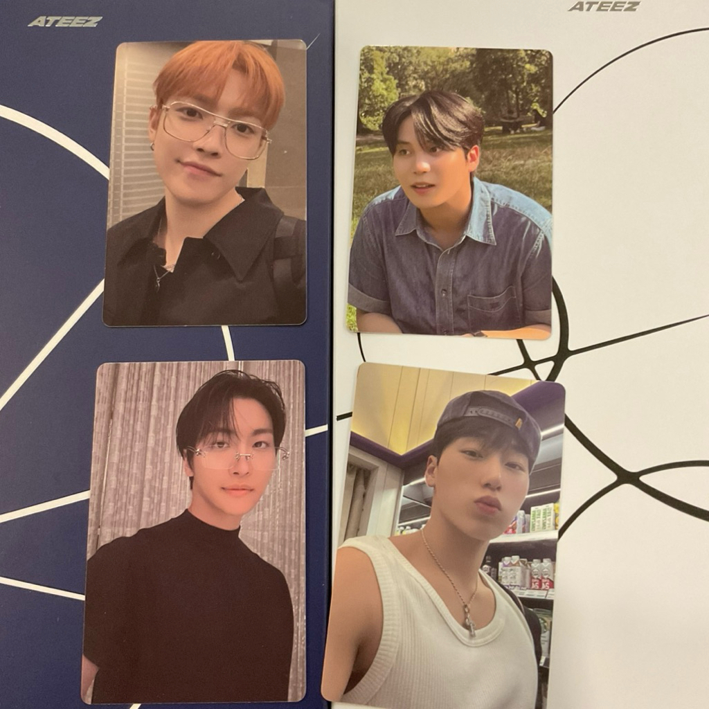 ATEEZ Photocards จาก Golden Hour Part 4