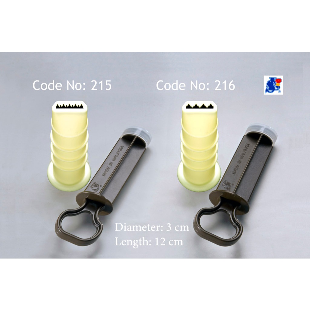 Sin Lian 215 Acuan Tart Roll Berpam Tat Nenas Tart Mould พร้อมปั๊มคุกกี้ Mould SL215