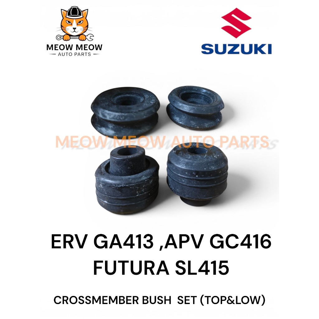 SUZUKI ERV GA413 2001 , APV GC416 2005 ,FTURA SL415  FRONT CROSSMEMBER BUSH SET / SUBFRAMEH SET ( TO