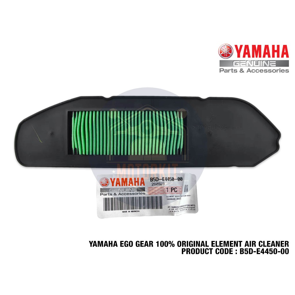 YAMAHA EGO GEAR AIR FILTER AIR CLEANER PENAPIS ANGIN B5D-E4450-00
