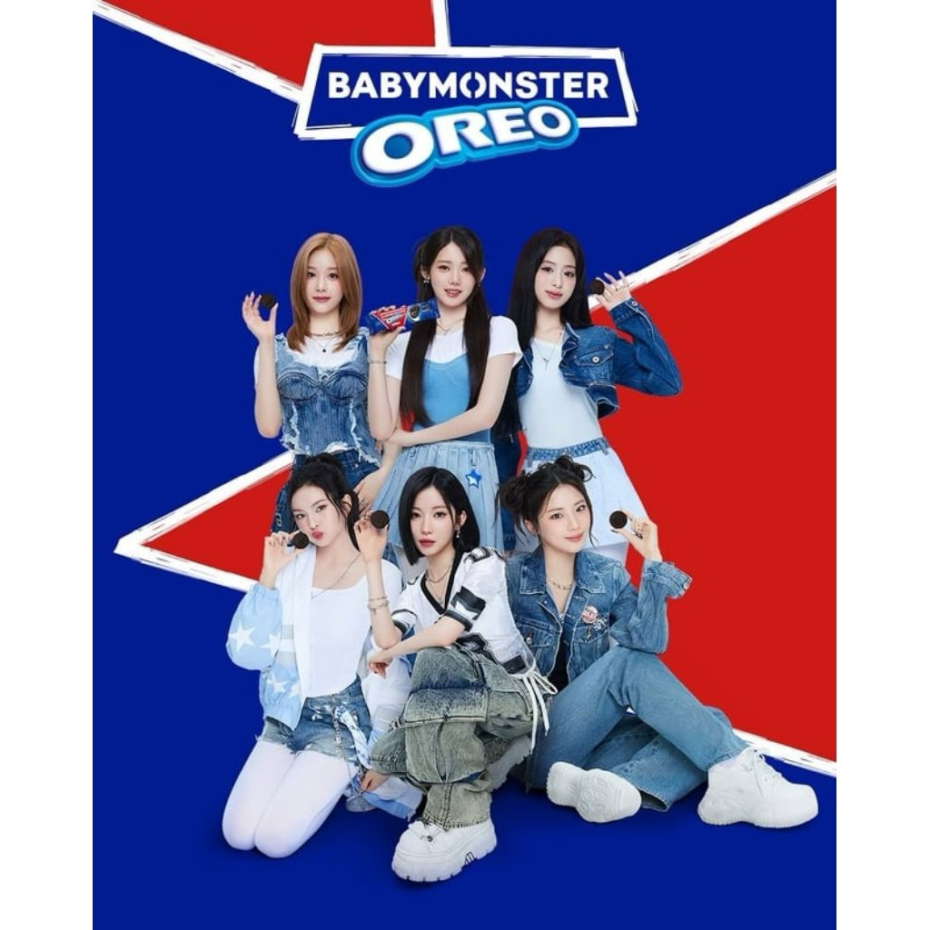 BABYMONSTER - OREO x BABYMONSTER การ์ดสะสม