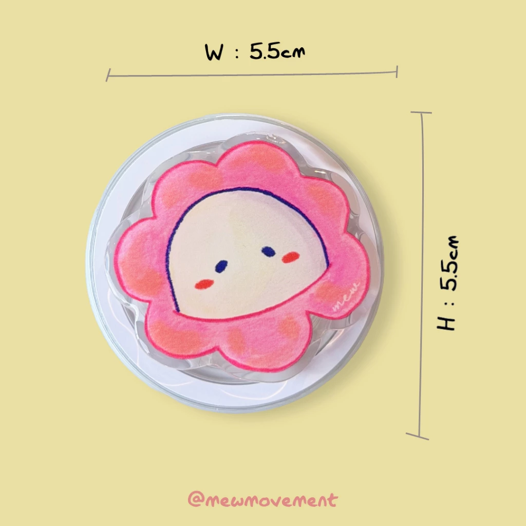 Flower Mew Phone Grip Magsafe thumbnail 5