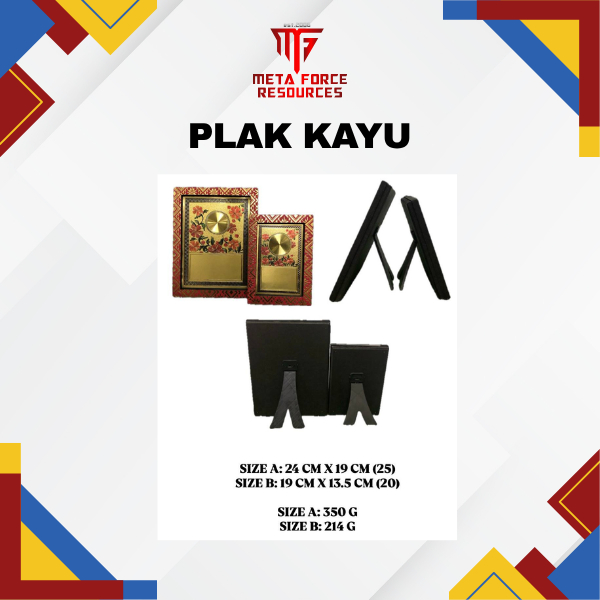 PLAK KAYU (CUSTOM SCHOOL EVENT SPORTS CEREMONY หรือ ANY EVENT)