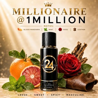 24 PARFUMS MILLIONAIRE PERFUME MINYAK WANGI PALING LARIS 2026