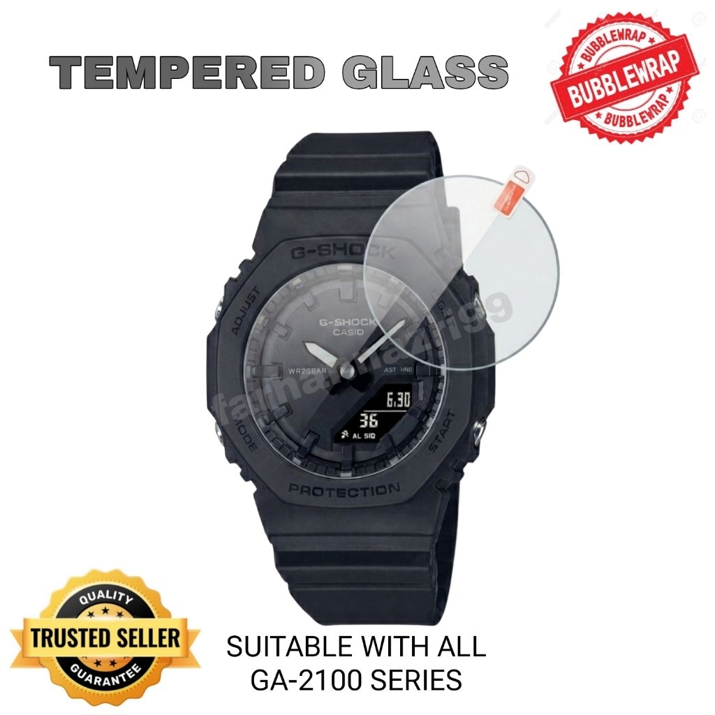 GSHOCK GA-2100 TMJ TEMPERED GLASS SCREEN PROTECTOR