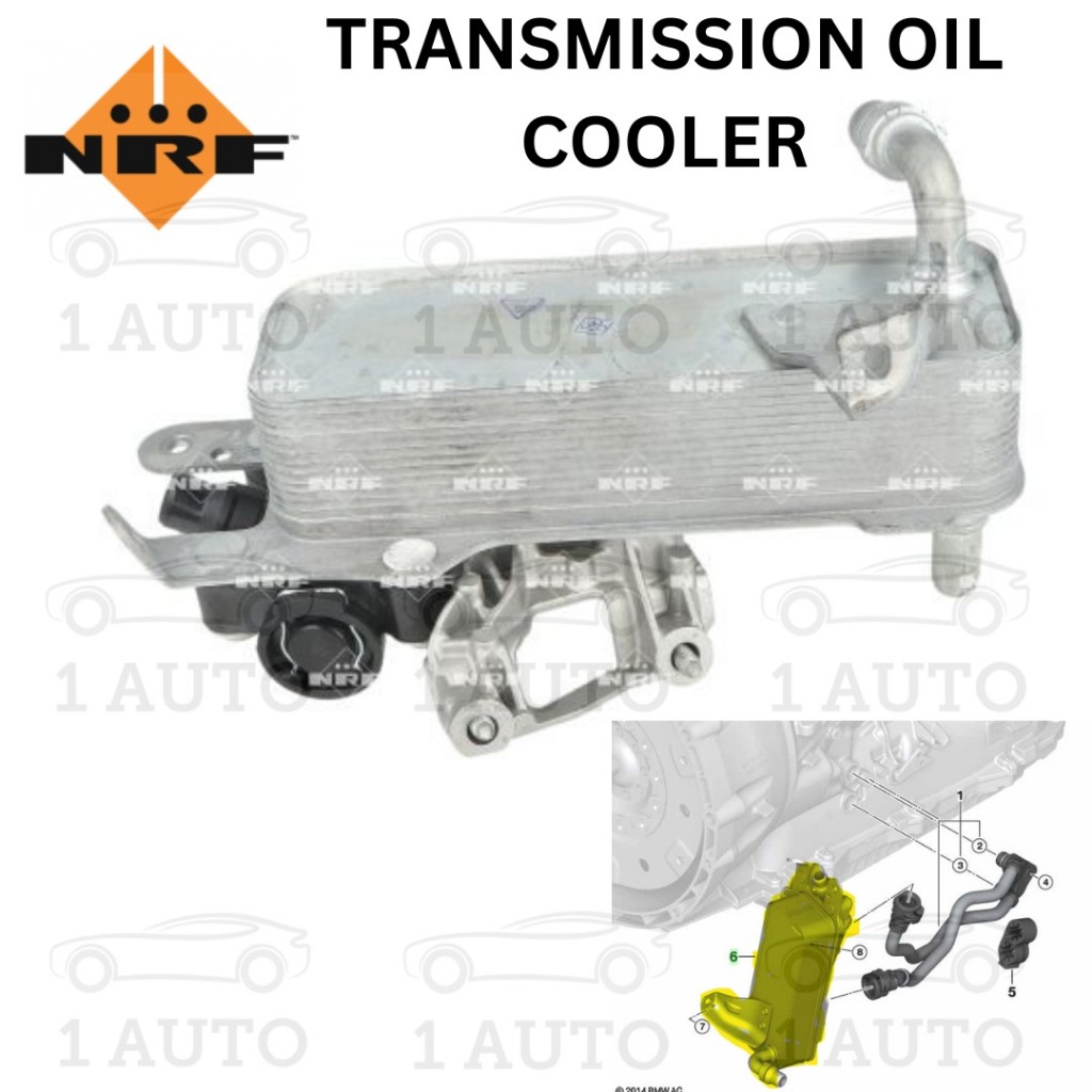 NRF NETHERLANDS TRANSMISSION OIL COOLER BMW F20 LCI F30 LCI F10 LCI 520d F25 20dX G30 520i 530i G01 