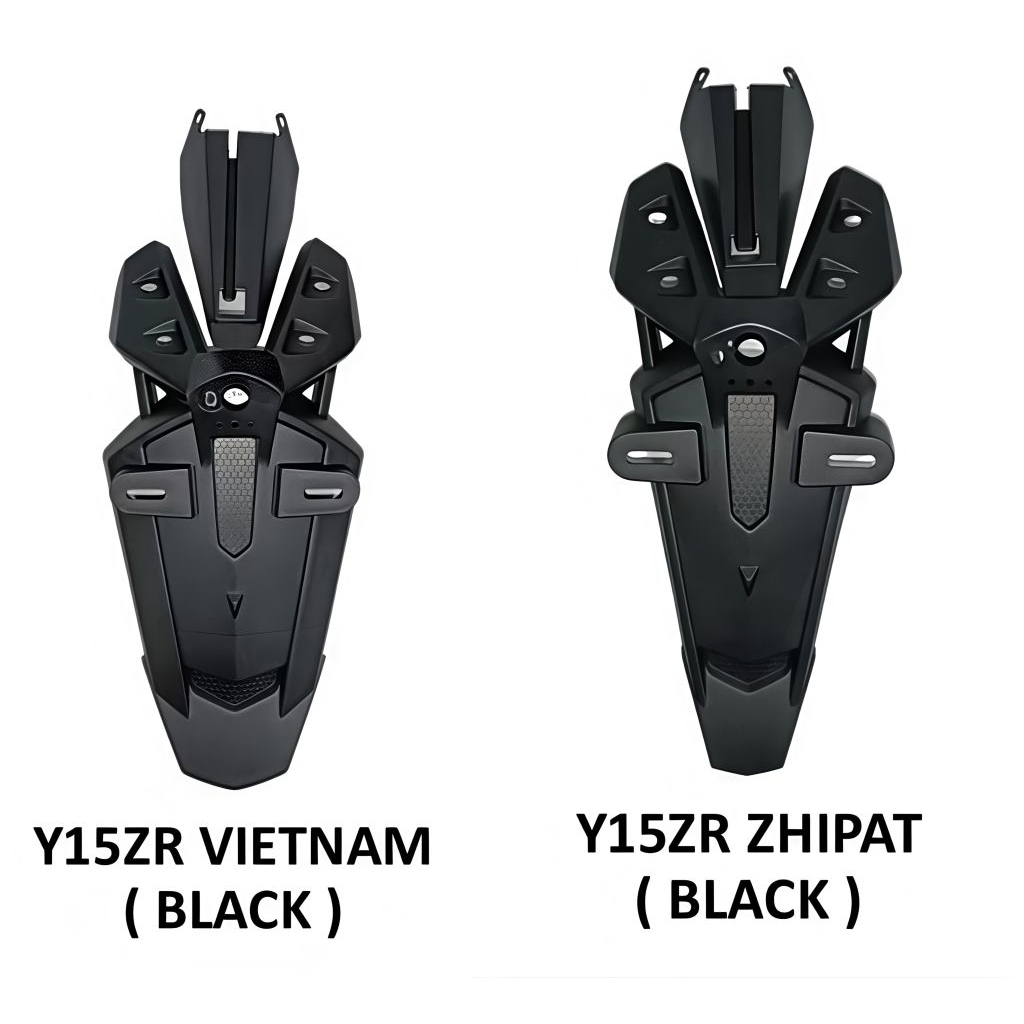 YAMAHA Y15 Y15Z Y15ZR V1 V2 V3 V4 V5 V6 EXCITER VIETNAM สไตล์ REAR FENDER EKOR BELAKANG มาตรฐานสีดํา