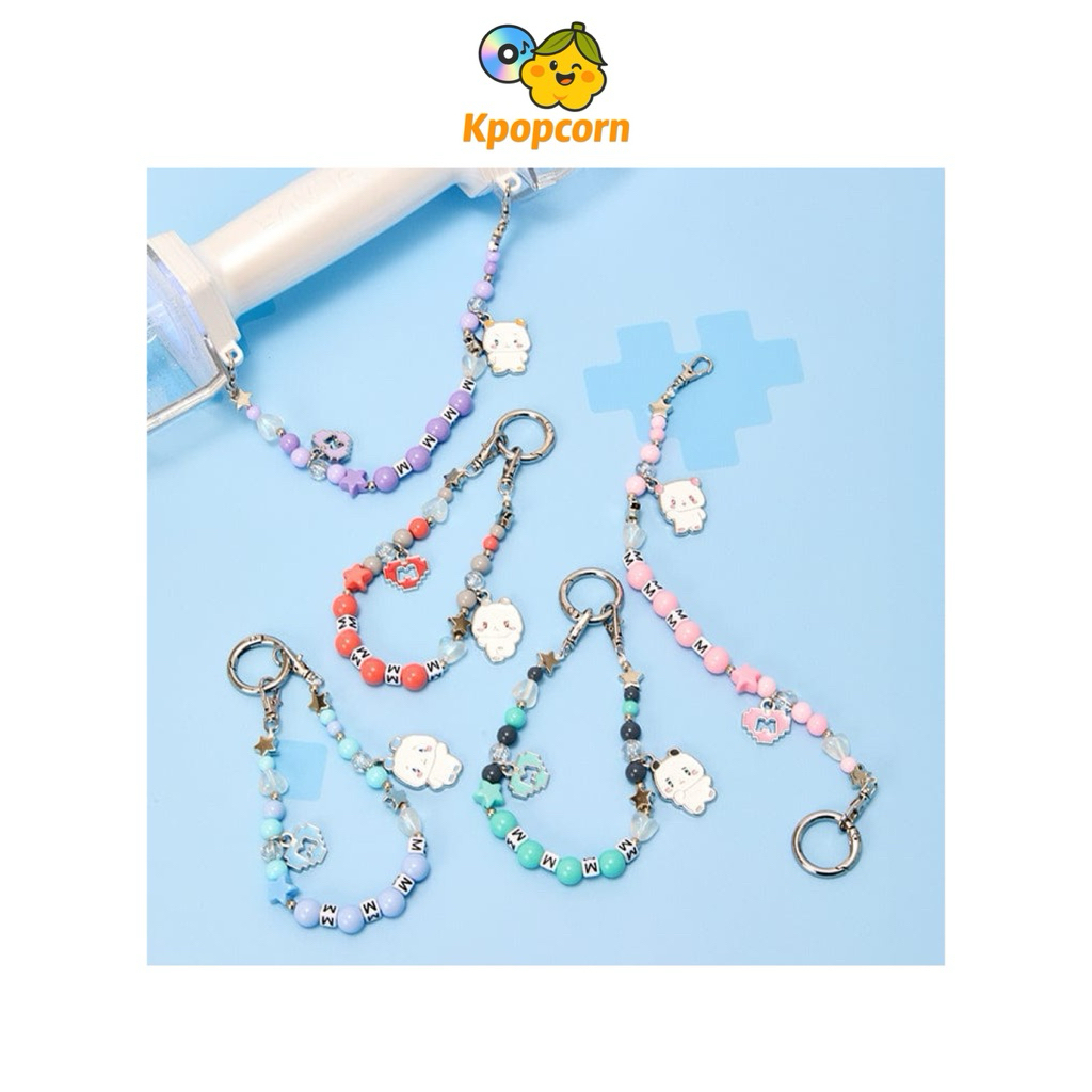 PLAVE - MMMM LIGHTSTICK METAL CHARM STRAP