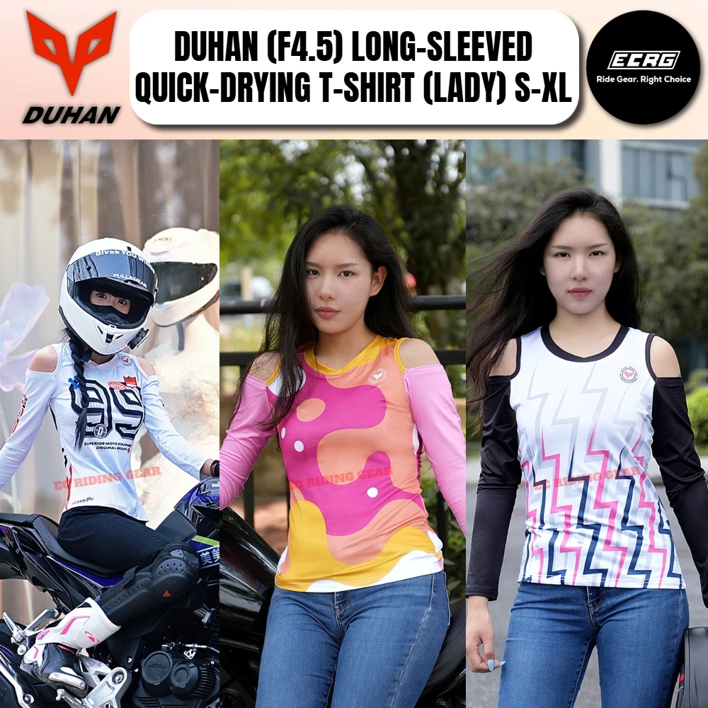 DUHAN (F4.5) เสื้อยืด LONG-SLEEVED QUICK-DRYING (LADY) S-XL