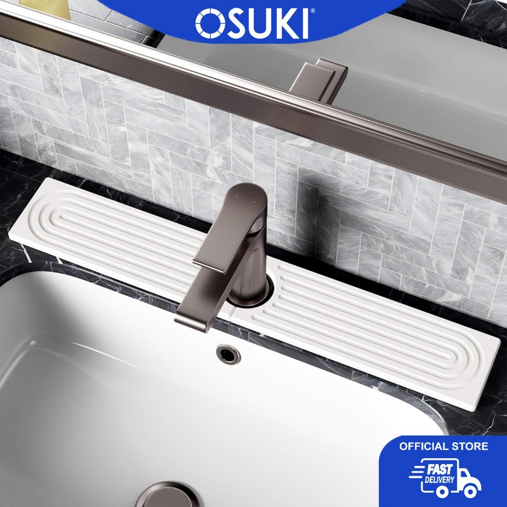 OSUKI Diatomite ก๊อกน้ําอ่างล้างจานห้องน้ําดูดซับอย่างรวดเร็ว Singki Diatomite Penyerap Pantas