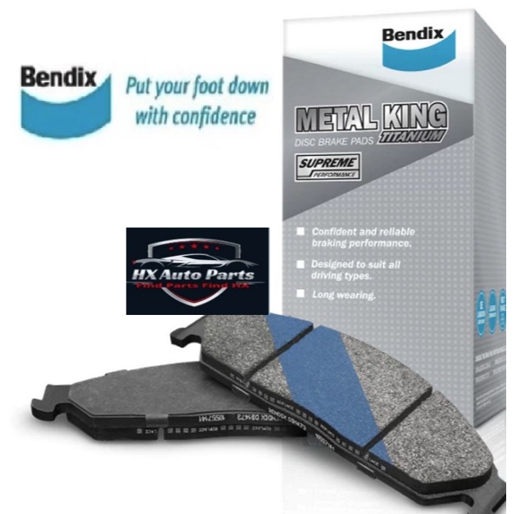 ผ้าเบรคหน้า BENDIX METAL KING [DB1841] ~ ISUZU DMAX 2.5 / 3.0 2008-2017 & CHEVROLET COLORADO MUX