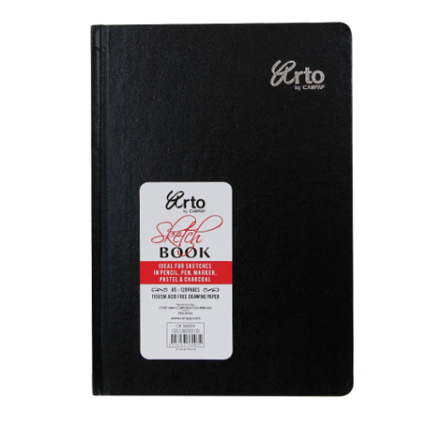 CAMP ARTO A5 H/COVER SKETCH BOOK CR36003