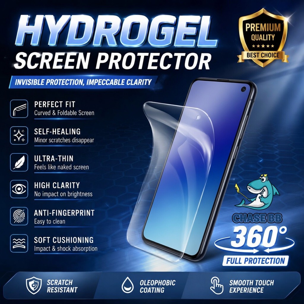 ฟิล์มกันรอยหน้าจอ Hydrogel สําหรับ OPPO F21 Pro / F19s / F19 Pro+ / F19 Pro / F19 / F17 Pro / F17