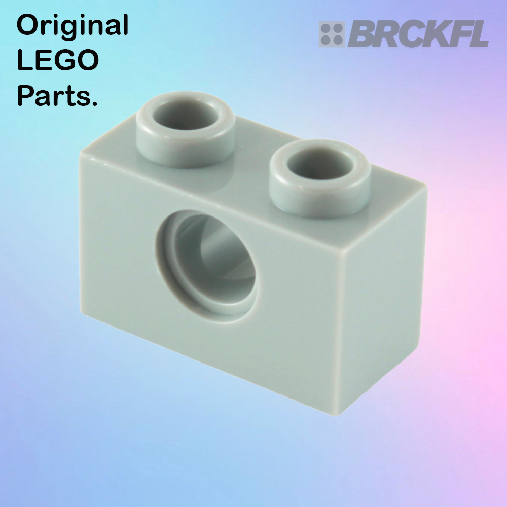 อะไหล่ (LEGO) [TCH] 3700 - อิฐ 1x2 พร้อมรู (ส่วนของเล่น)