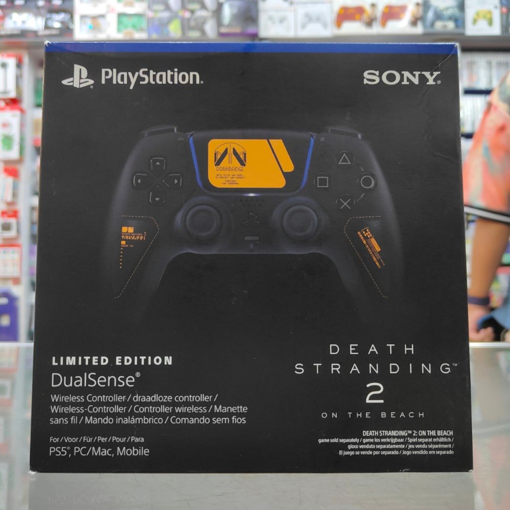 PS5 DUALSENSE DEATH STRANDING 2 บน BEACH ฉบับจํากัดไม่มีการรับประกันใหม่และ SEALED