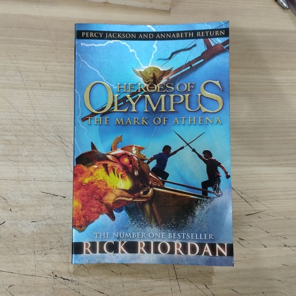 (ENG) RICK RIORDAN - HEROES OF OLYMPUS: THE MARK OF ATHENA