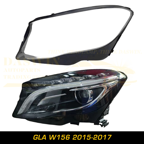 MERCEDES-BENZ GLA W156 ฝาครอบ 2015 2016 2017 W156 HEADLIGHT SHELL W156