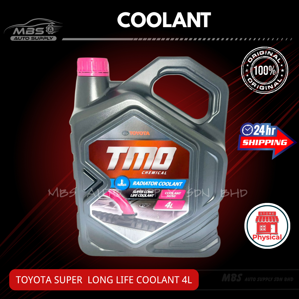 Toyota Tmo Super Long Life หม้อน้ํารถยนต์ Coolant Pre-mix / Concentrate สําหรับ 1L/4L สําหรับ Toyota