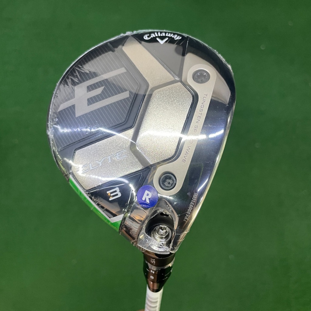 Callaway ELYTE Wood 3W พร้อมฝาครอบศีรษะ VENTUS GREEN 50 สําหรับ CW Flex R ใหม่ 260503-033