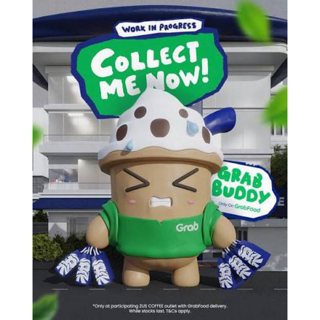 ZUS GRAB BUDDY WORK IN PROGRESS NEW (เปิดกล่อง)
