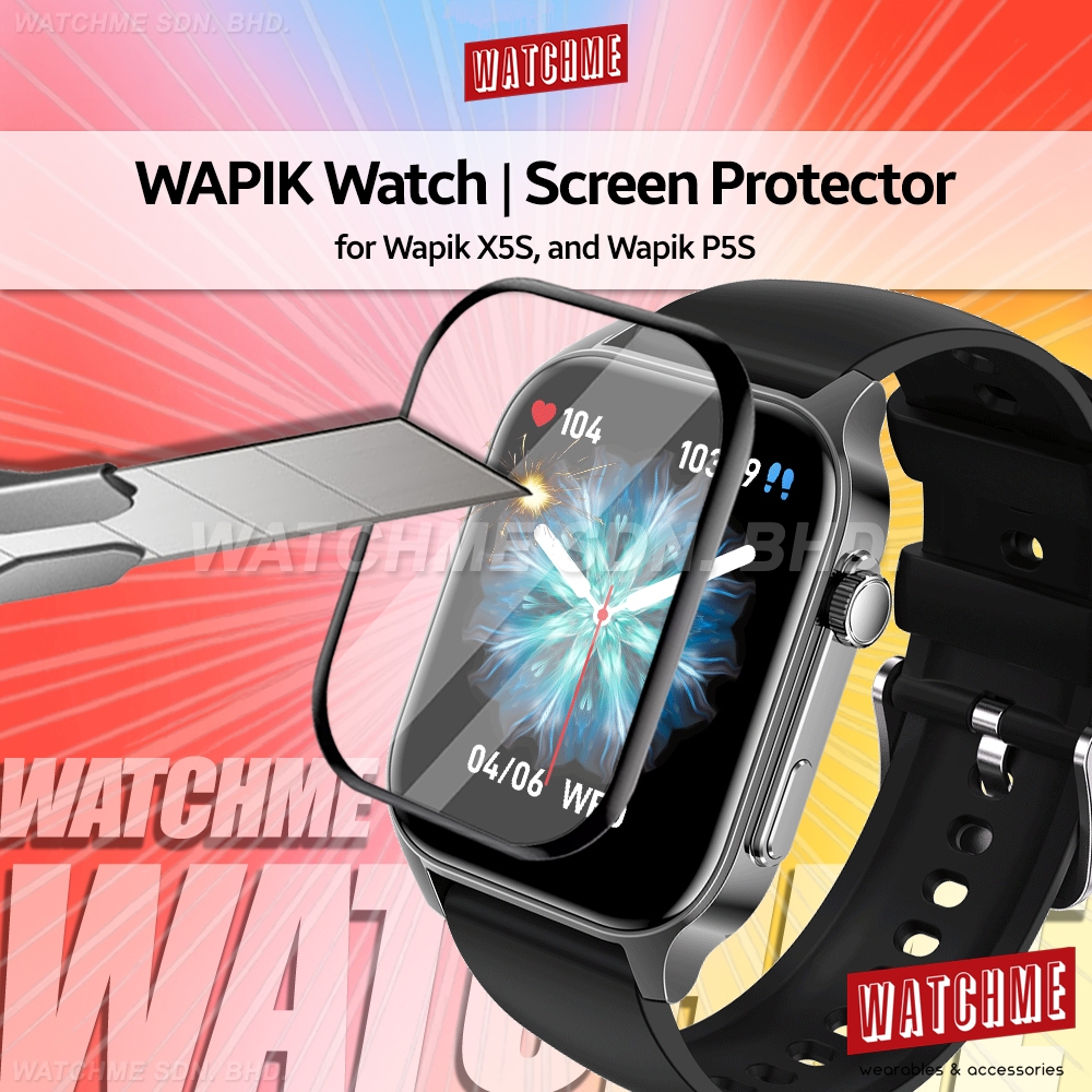 ตัวป้องกันหน้าจอสําหรับ WAPIK X5S และ P5S, 3D Full Cover PMMA Film, TPU Soft Tinted (สําหรับ wapik s